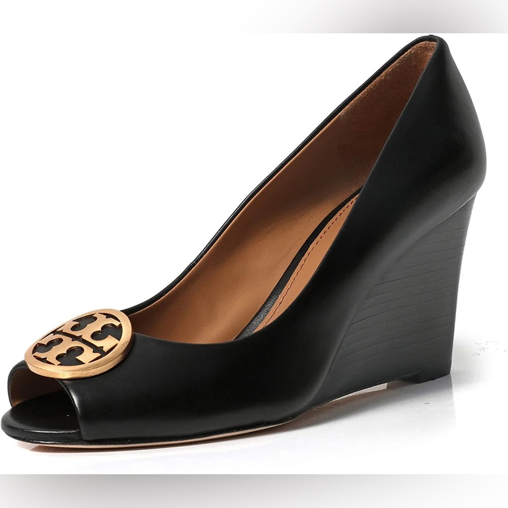 Tory Burch Leather Wedge